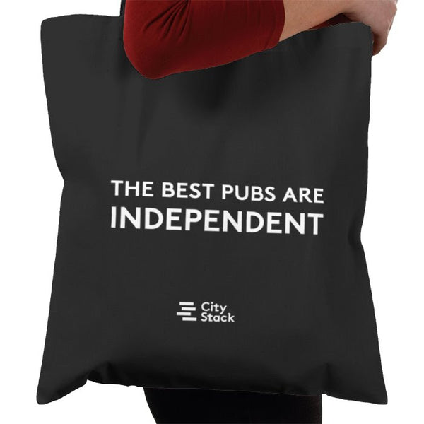Tote bag "Let's go back to the pub"